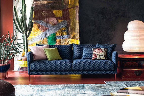 silluzio arredamenti catania living Gentry divano Moroso