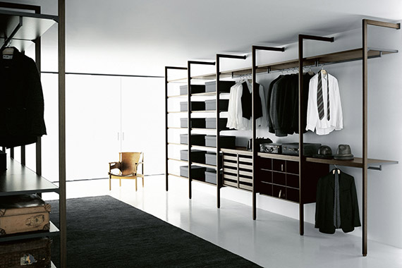 sulluzio arredamenti Walk in closet Porro